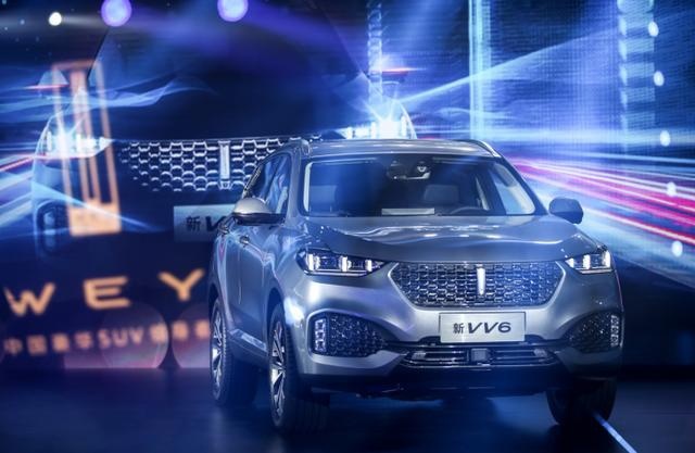 售14.8-17.5万元 Collie 全维智能安全加护，2020款WEY VV6上市