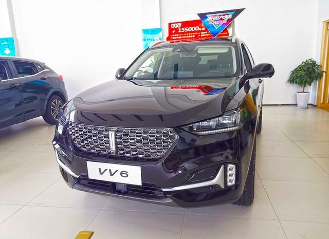 2021款长城WEY VV6实拍！车长4625mm配2.0T