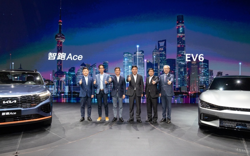 上海车展，东风悦达起亚智跑Ace/嘉华/EV6亮相