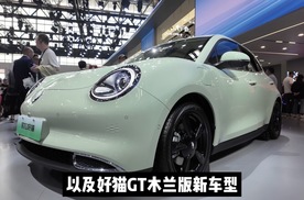 2024北京车展：可爱新能源小车新款，欧拉好猫2024款10.58万起