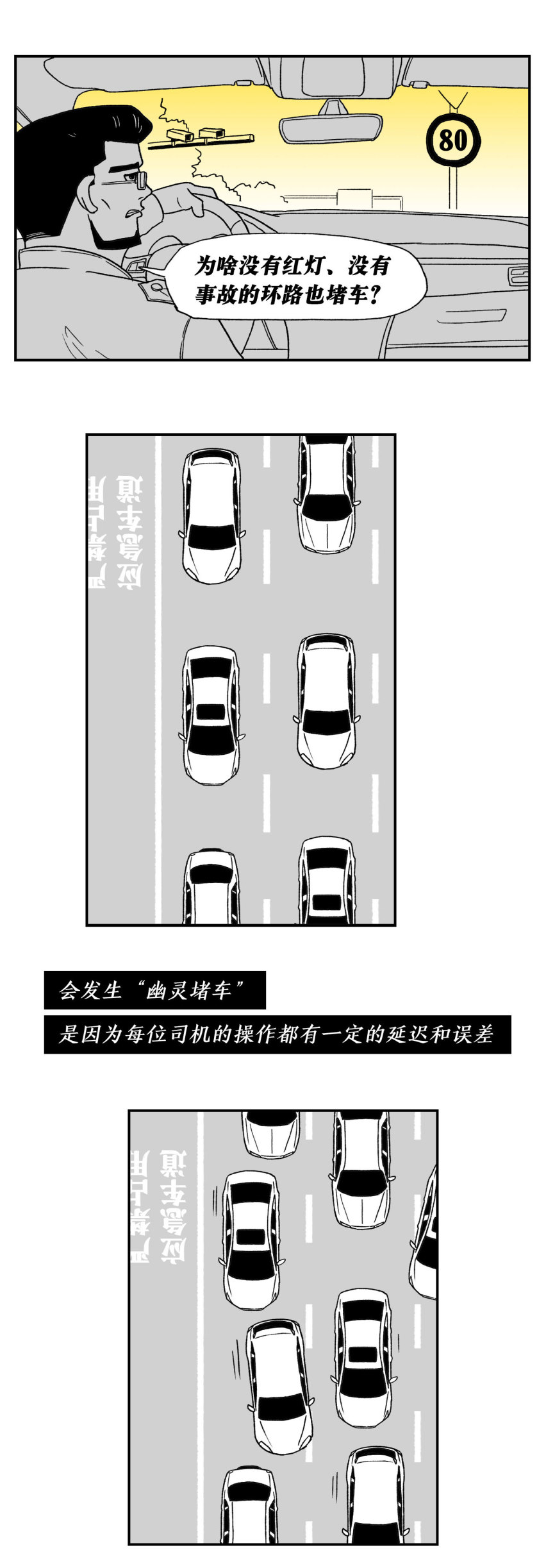 斗智斗勇，伤神费力，开车通勤的人值得瑞思拜