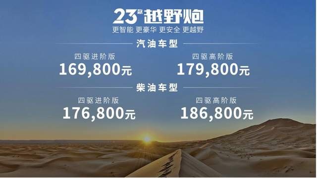 皮卡被长城带向高端化，多款新炮来袭，跟SUV开战