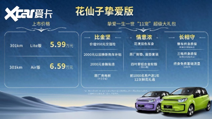 都市通勤新选择 江淮钇为花仙子挚爱版惊艳上市