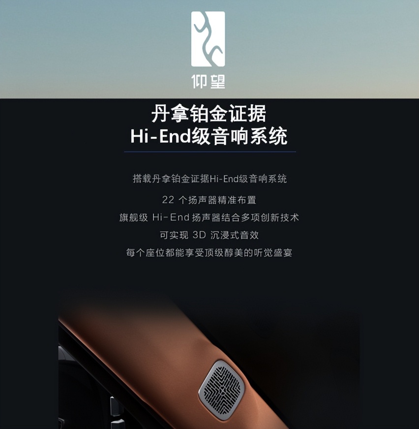 Hi-Fi级音质体验+全景声级声场体验，丹拿再定义车载音响标准