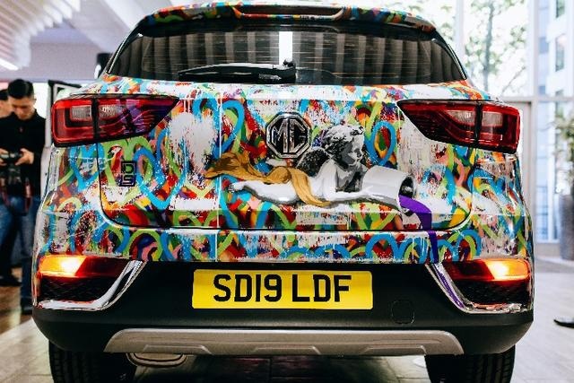 MG ZS Art Car亮相