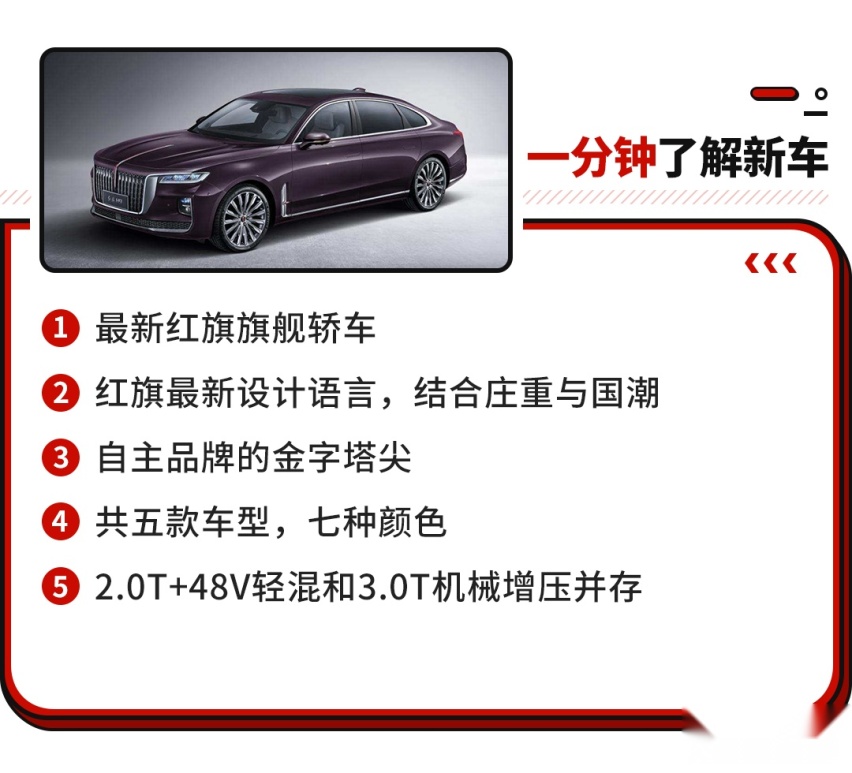 自主品牌的巅峰！红旗H9正式预售，33万起！