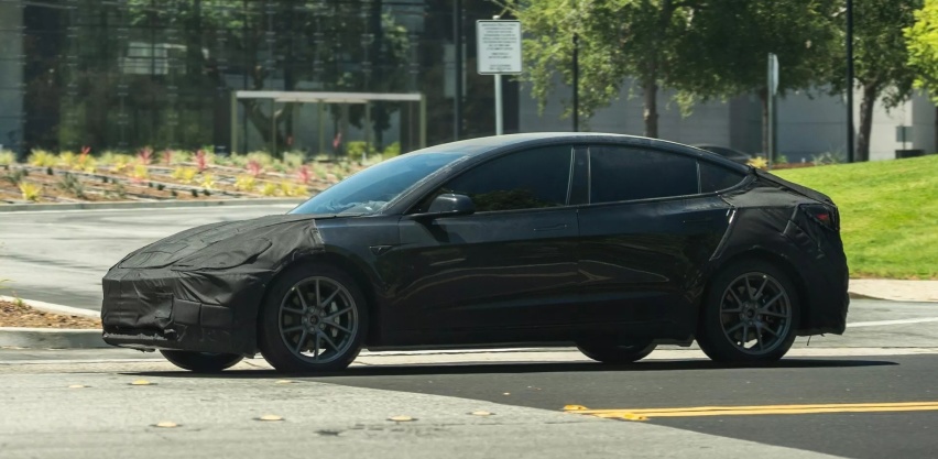 又又又要降价了！ 搭载宁德时代电池 新款特斯拉Model 3谍照流出