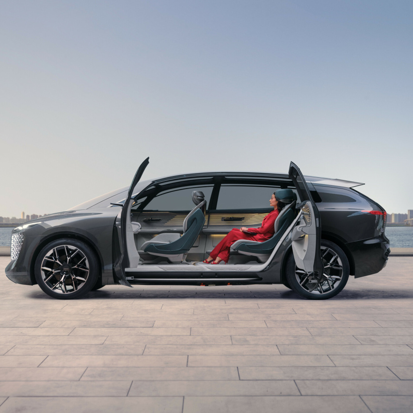 奥迪urbansphere概念车：SUV？MPV？未来谢谢