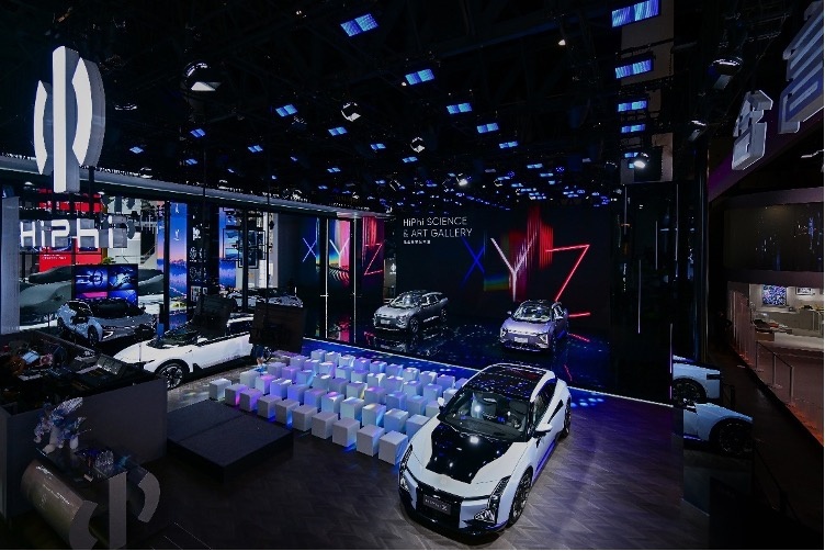 高合HiPhi X Y Z全系车型亮相成都车展 公布多项智能升级计划