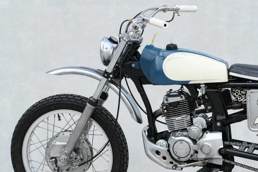 台湾机车改装分享：光阳KTR 150变身Scrambler风格，颇有艺