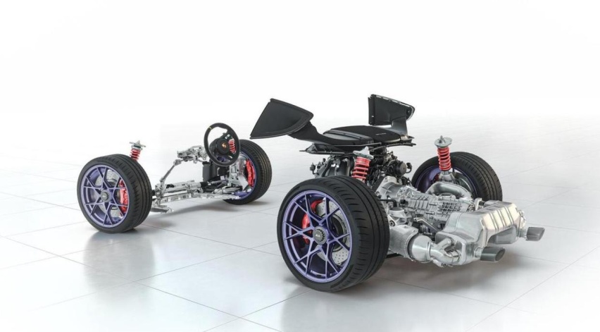 保时捷718 Spyder RS，2.0T换4.0L发动机，转速900