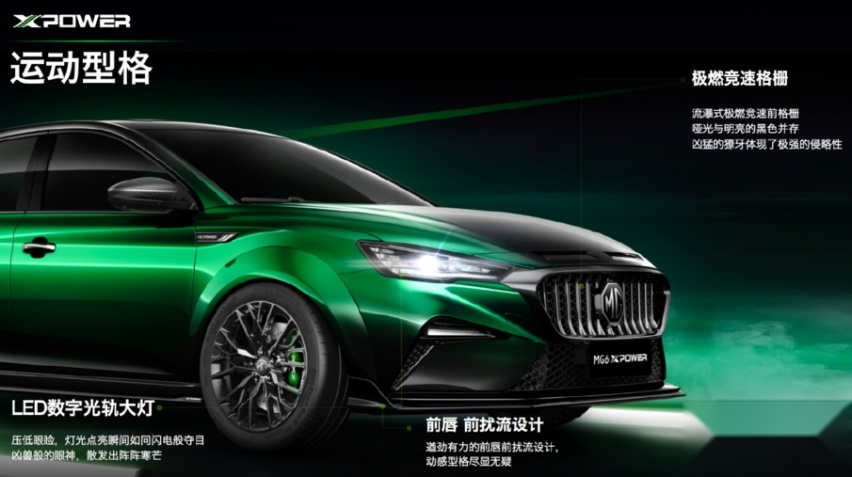 官方改装，能上牌的“家用赛车”！MG6 XPOWER发布