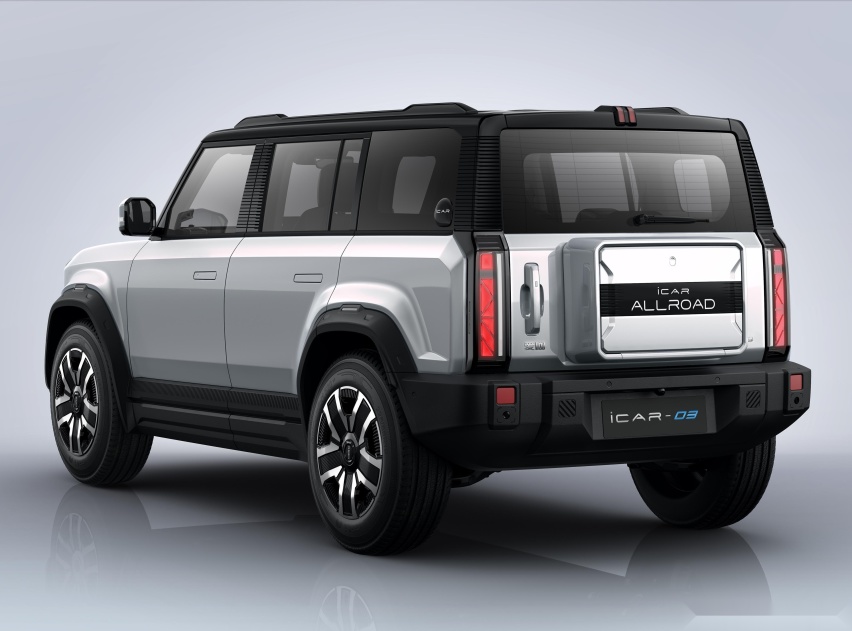 纯电动硬派SUV 奇瑞iCAR 03内饰官图发布 有望10月份量产