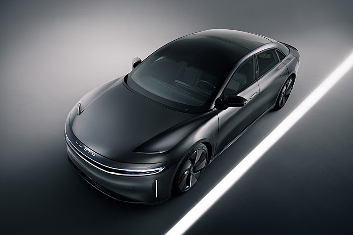 外观开始做文章，美国Lucid Air推黑化版套件
