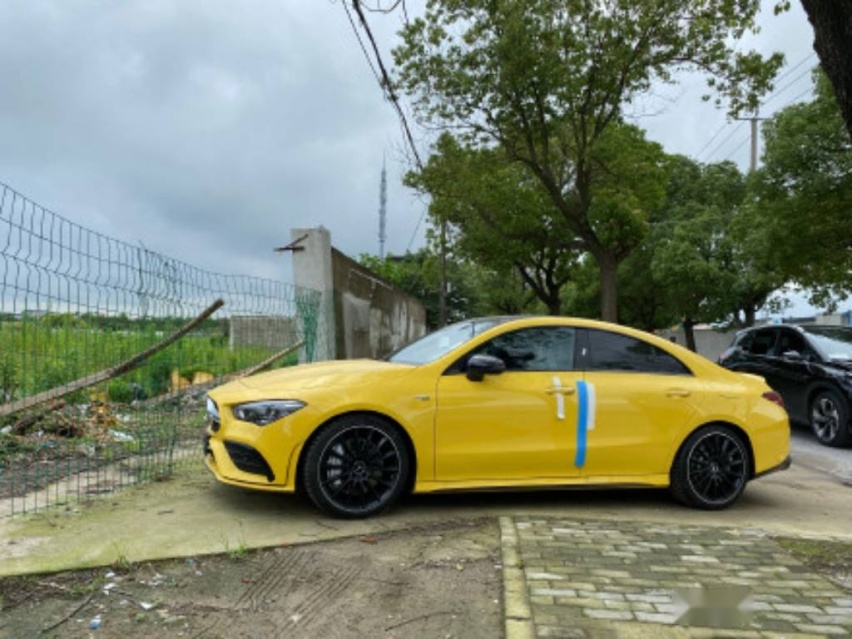 或8月底上市，奔驰AMG CLA 35国内实车曝光