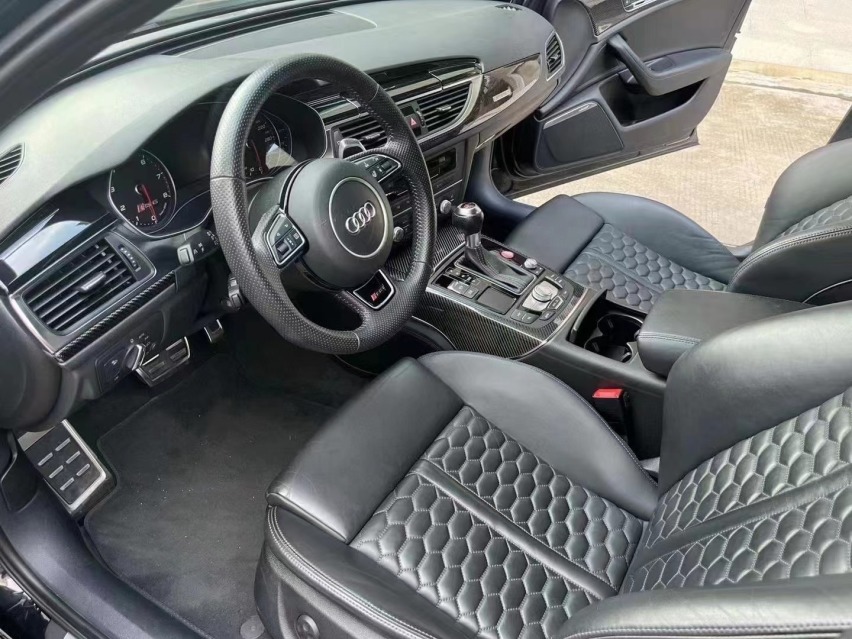 16款奥迪RS6仅售41万，4.0T V8的强悍性能，屠牛宰马，小菜一