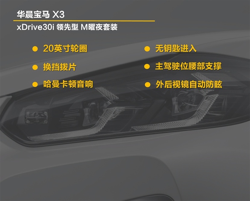 【帮你选车】双12.3英寸屏幕 高功率2.0T更便宜 宝马X3购车手册