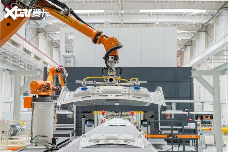 恒大汽车生产基地冲压车间