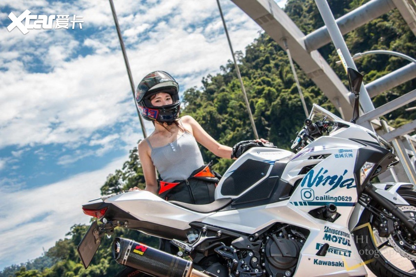 女车主说车:为自由圆摩托梦,川崎ninja 400