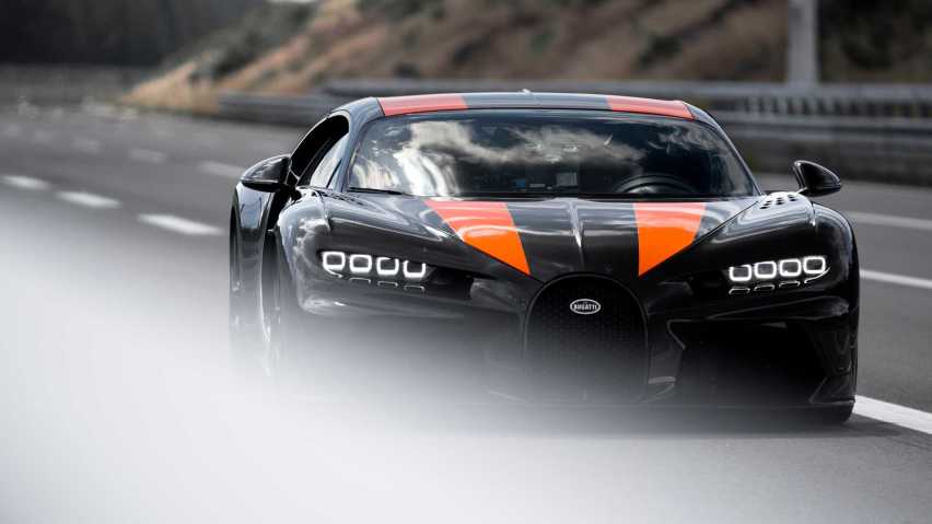 速度再被刷新，布加迪Chiron跑出490.48km/h极速