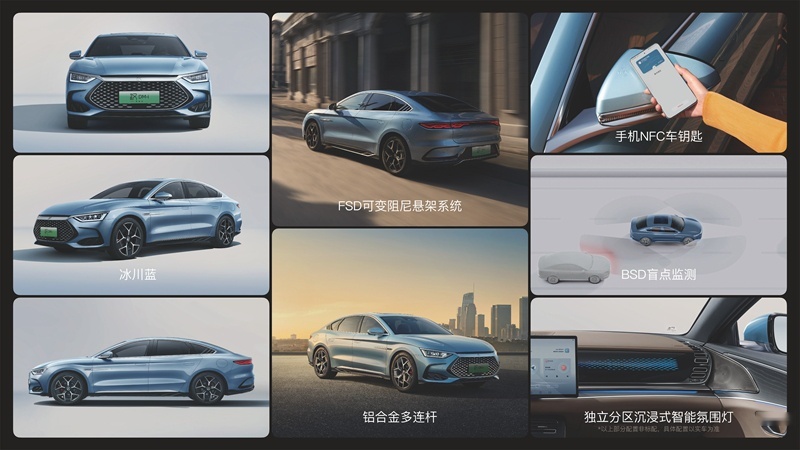 汉DM-i冠军版、汉DM-p战神版巅峰上市