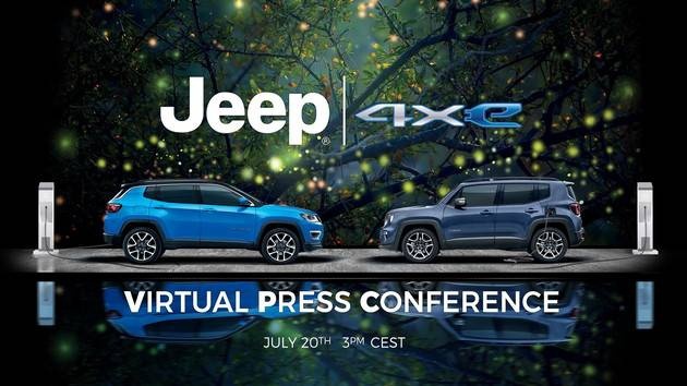 纯电续航50km Jeep自由侠/指南者插混车型于20日发布