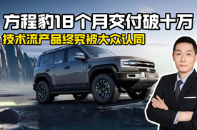 方程豹 18 个月交付破十万 技术流产品终究被大众认同