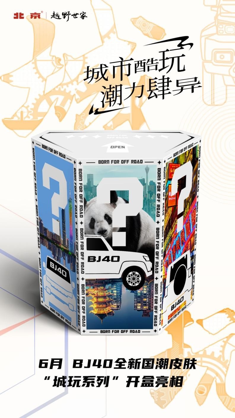 让越野车潮起来！BJ40将推出3大系列9款“皮肤”