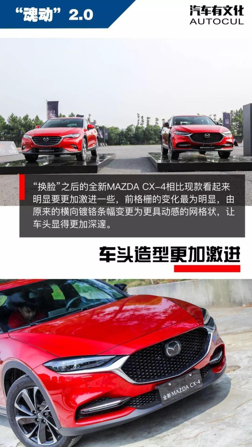 外观进化 NVH升级 全新MAZDA CX-4更“香”了吗？