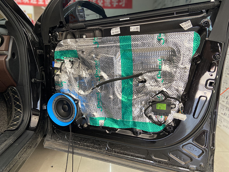 哈尔滨小蒋WEY VV7汽车音响改装前后丹拿232两分频