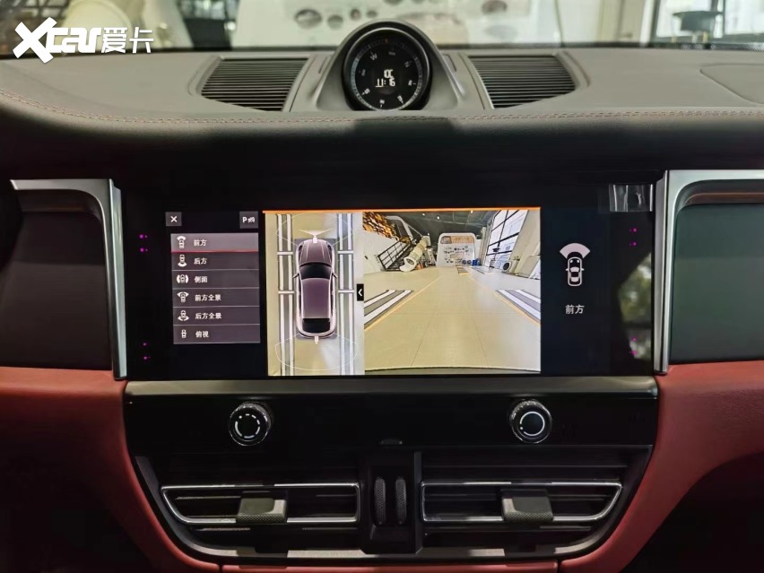 保时捷新款macan升级原厂环视全景360影像案例