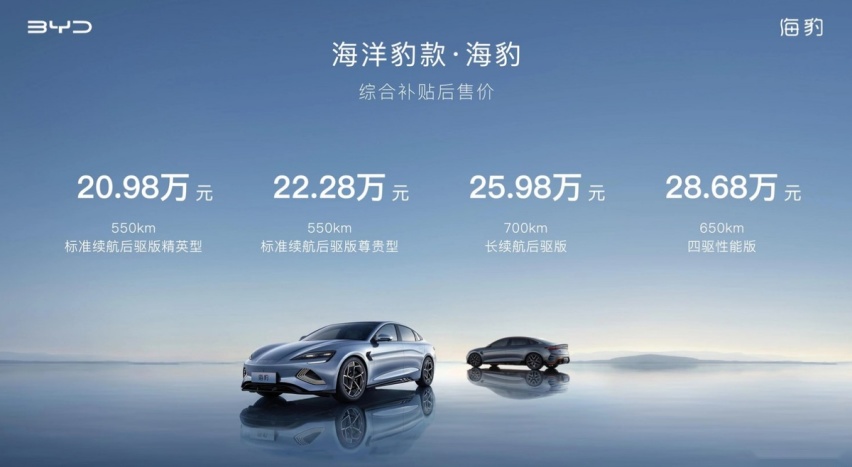 销量“跌跌不休”，比亚迪海豹这是怎么了？