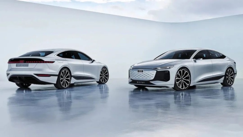 奥迪发大招，奥迪A6 e-tron量产版2023年投产，续航700公里