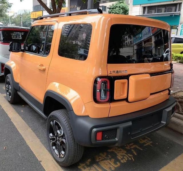 越野风纯电微型SUV，续航303公里，宝骏悦也实车亮相！