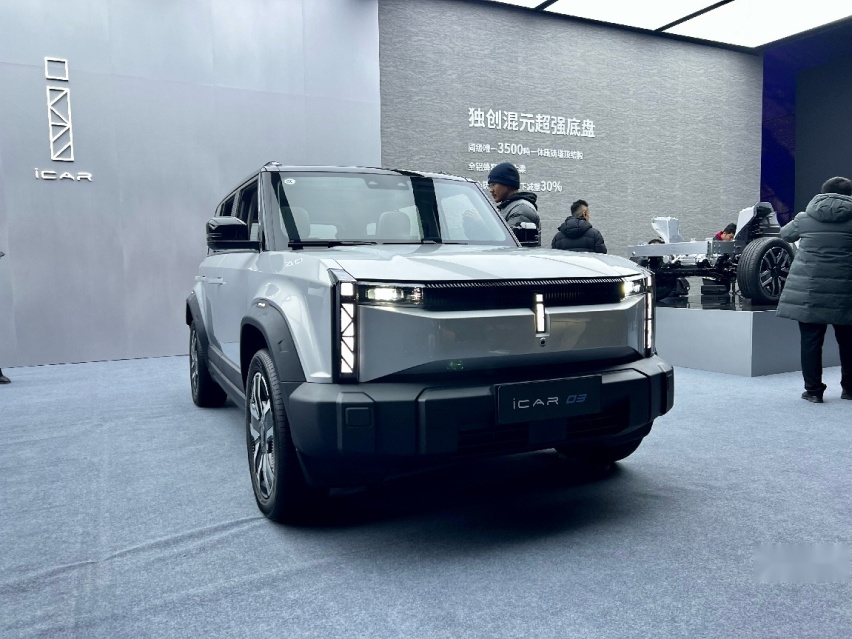 10.98万起，奇瑞iCAR 03真把年轻人的心读懂了？