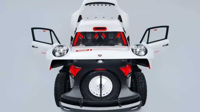 可以越野的保时捷911，全新Singer ACS，8根减震器，三把锁