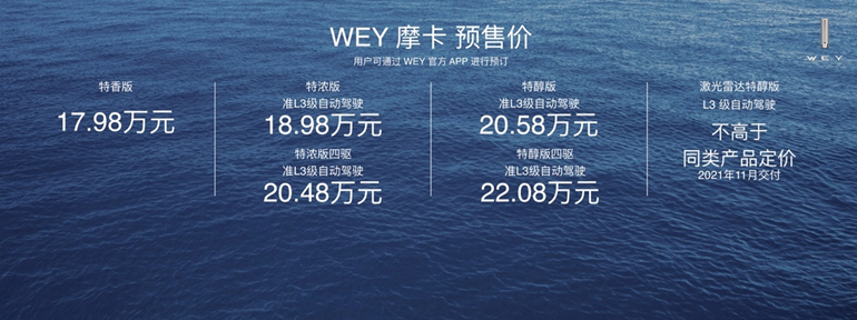 “有脑、有心、有力”的三有新“人”来了，WEY摩卡开启预售