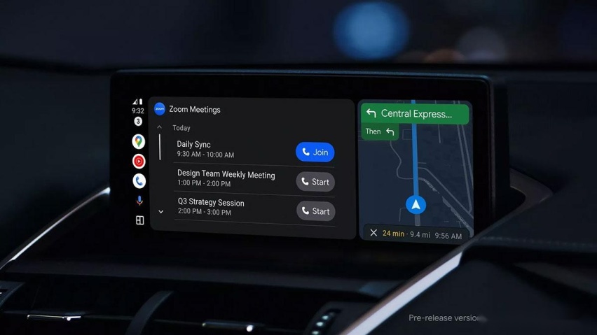 在车上看YouTube，玩游戏！谷歌发布新一代Android Auto
