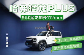 哈弗猛龙PLUS：除了255km纯电续航和高阶智驾，它还有很多亮点