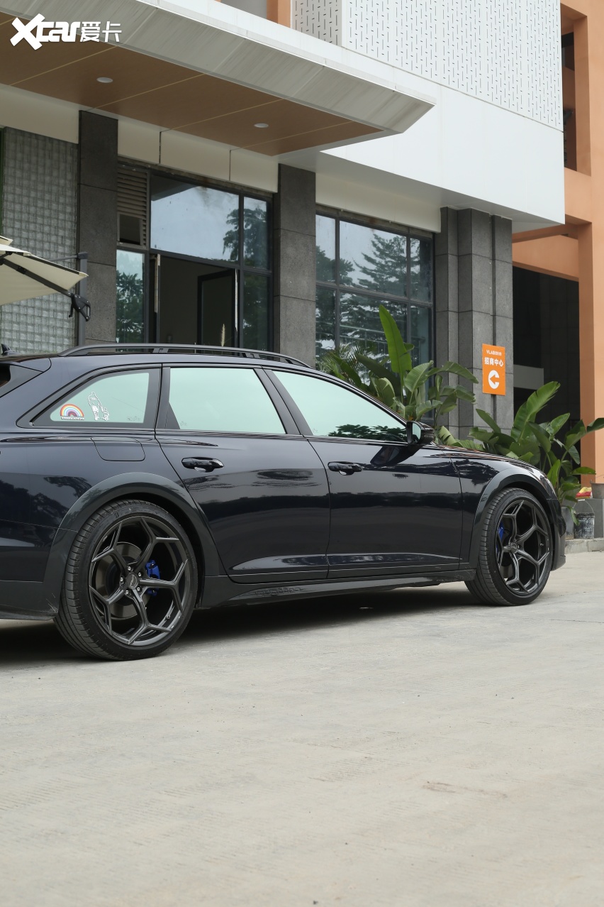 再见草原狼,新一代奥迪a6 allroad改装mmx轮毂