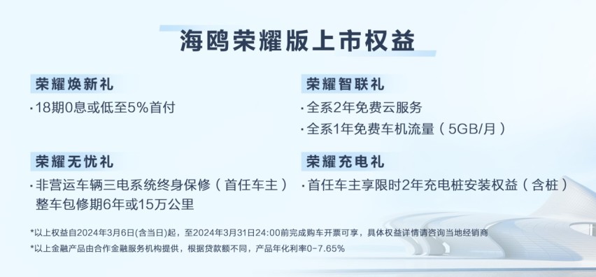 搅动A00级市场风云，全新海鸥荣耀版来了
