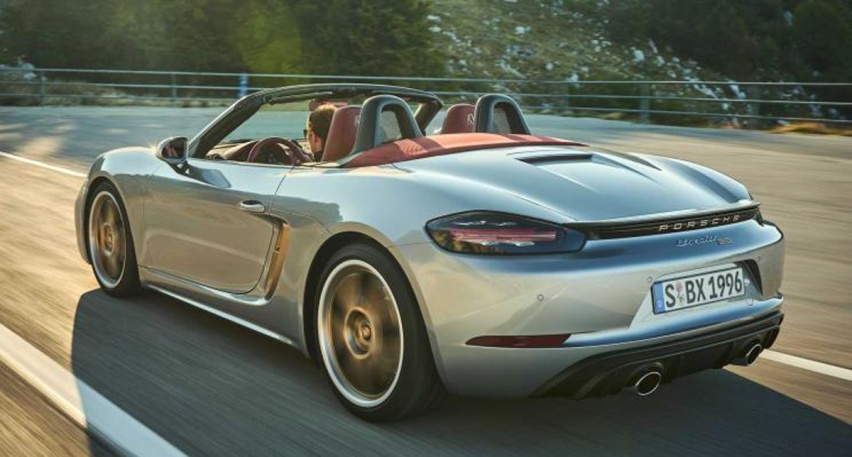 保时捷718 Boxster 25周年版官图发布