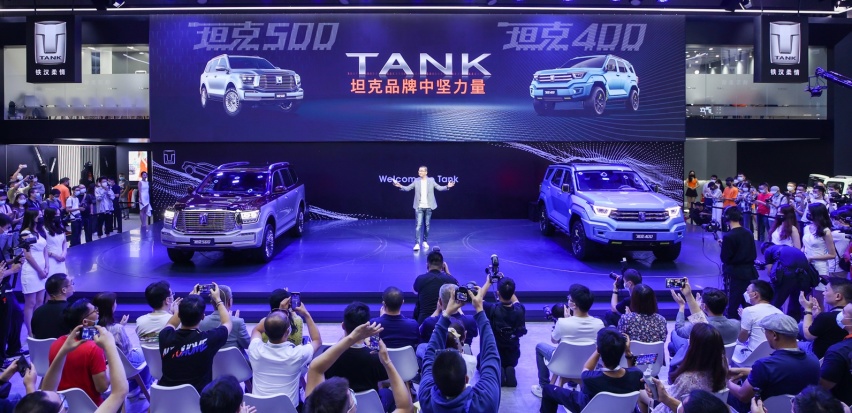 坦克400&坦克500全球首发 中国品牌越野SUV市场迎来扛鼎之作