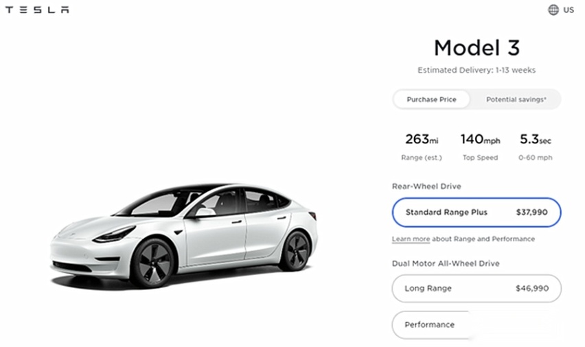 特斯拉Model 3美国售价上调500美元 等等党还能稳住吗？