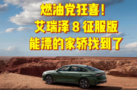 燃油党狂喜！艾瑞泽8征服版，十万级能漂的家轿找到了