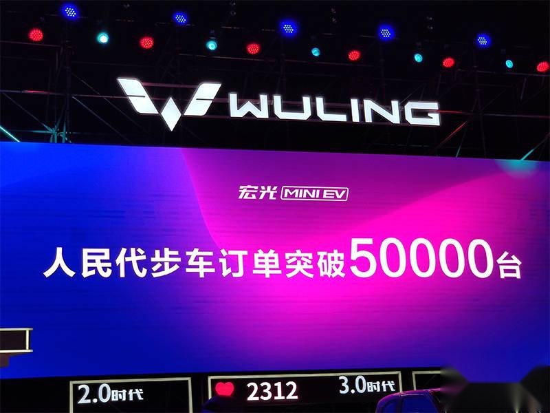 实力“破圈” 五菱宏光MINI EV上市20天销量破1.5万