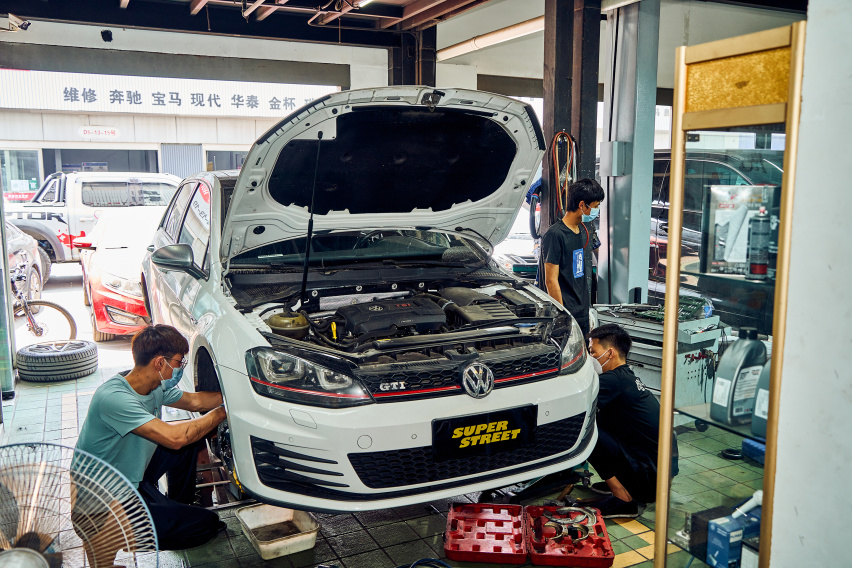 颜值提升 走街利器 高尔夫GTI改装INSPEED刹车套件
