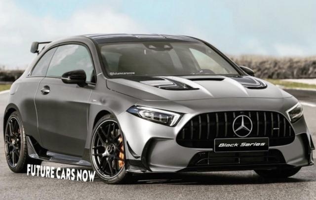 最强版本A45，AMG A45 Black Series曝光