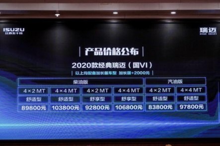 可“野”可“玩”可居家，江铃皮卡经典瑞迈8.38万起步