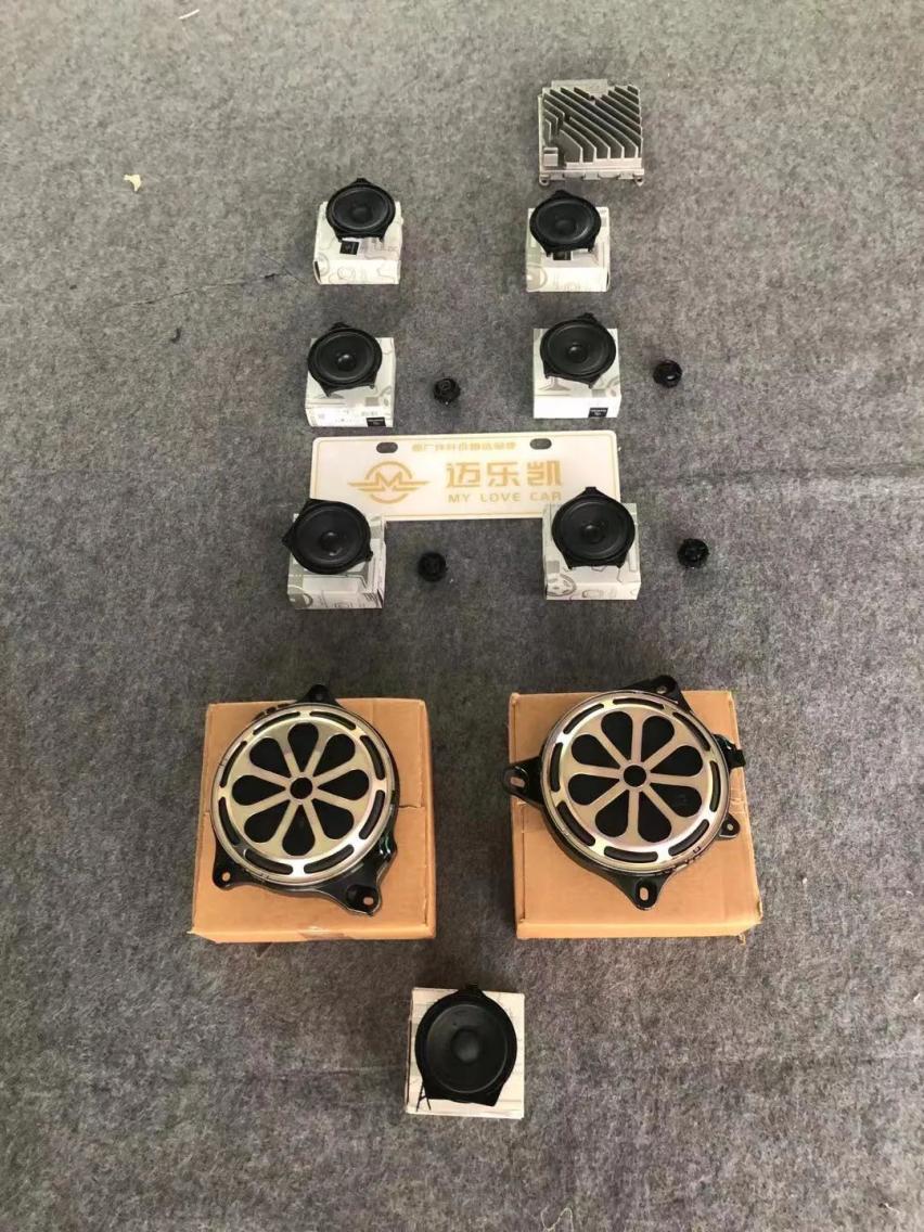 2020款奔驰GLE350改装柏林之声音响系统